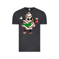 Vintage Black little debbie christmas tree cakes Vintage Tee - Zillion Design Studio