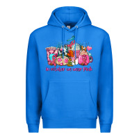 True Royal western cancer  in october we wear pink coffee cups with ribbons Premium Hoodie - AdoDesignShop