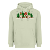 Matcha Christmas gnomes Heavyweight Hoodie - Jasminsmagicworld
