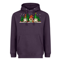Plum Christmas gnomes Heavyweight Hoodie - Jasminsmagicworld
