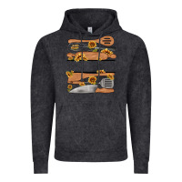 Vintage Black custom name kitchen tools Vintage Hoodie - MaliasSmallBusiness