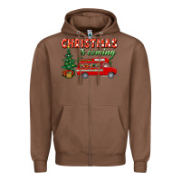 Chestnut christmas is coming Zipper Hoodie - BundleAndBundleShop