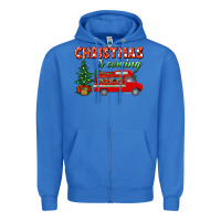 True Royal christmas is coming Zipper Hoodie - BundleAndBundleShop