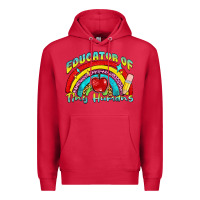 Cardinal educator of tiny humans Premium Hoodie - NancyCooperArtShop