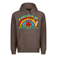 Coffee educator of tiny humans Premium Hoodie - NancyCooperArtShop