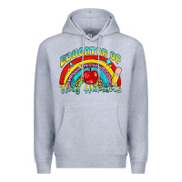 Heather Grey educator of tiny humans Premium Hoodie - NancyCooperArtShop