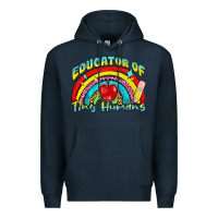 Navy educator of tiny humans Premium Hoodie - NancyCooperArtShop