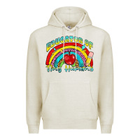 Oatmeal Heather educator of tiny humans Premium Hoodie - NancyCooperArtShop
