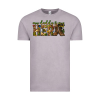My Daddy Is My Hero Army Western Vintage Tee | Teevron