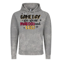 Cloud Rock on game day we wear maroon and gold Vintage Hoodie - MaliasSmallBusiness