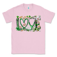 Bubblegum Pink st.patricks love nurse Classic Tee - RacoonDesign