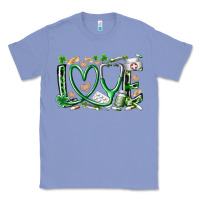 Colony Blue st.patricks love nurse Classic Tee - RacoonDesign