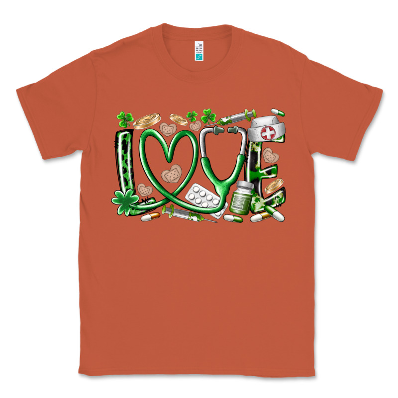 St.patricks Love Nurse Classic Tee by RacoonDesign | Teevron