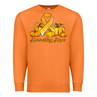 Carrot childhood cancer awareness month harvesting hope Premium Sweatshirt - Jasminsmagicworld