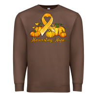 Chestnut childhood cancer awareness month harvesting hope Premium Sweatshirt - Jasminsmagicworld