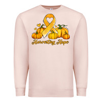 Childhood Cancer Awareness Month Harvesting Hope Premium Sweatshirt | Teevron