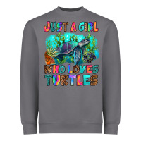 Storm just a girl who loves turtles Heavyweight Sweatshirt - RanaPortraitStore