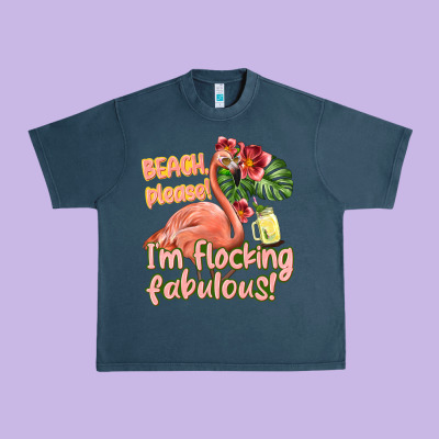 Im Flocking Fabulous Urban Heavy Tee Designed By Texasbilliewilder