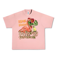 Salmon im flocking fabulous Urban Heavy Tee - texasbilliewilder