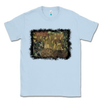 Dusty Blue camouflage leopard background Classic Tee - BarkalooDesign
