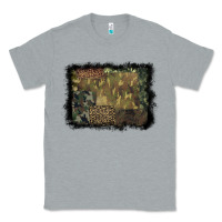 Heather Grey camouflage leopard background Classic Tee - BarkalooDesign