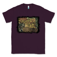 Plum camouflage leopard background Classic Tee - BarkalooDesign