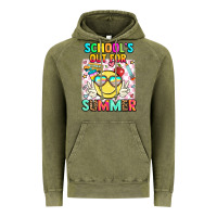 Vintage Olive school's out for summer Vintage Hoodie - JahusDesignShop