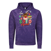 Cloud Purple sped squad Vintage Hoodie - MaliasSmallBusiness