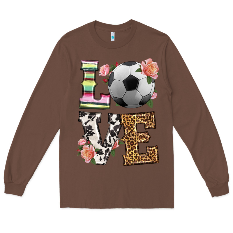 Western Love Soccer Long Sleeve Tee by HRA Design Shop | Teevron