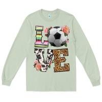 Matcha western love soccer Long Sleeve Tee - HRA Design Shop