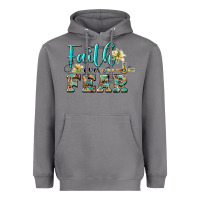 Storm faith over fear with cross Heavyweight Hoodie - BarkalooDesign