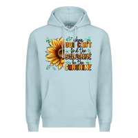 Blue Mist when you can't find the sunshine be the sunshine Premium Hoodie - MaliasSmallBusiness