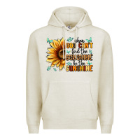 Oatmeal Heather when you can't find the sunshine be the sunshine Premium Hoodie - MaliasSmallBusiness