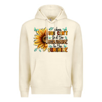 Sandshell when you can't find the sunshine be the sunshine Premium Hoodie - MaliasSmallBusiness
