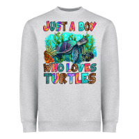 Just A Boy Who Loves Turtles Heavyweight Sweatshirt | Teevron