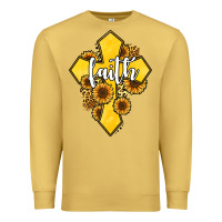 Antique Gold faith childhood cancer Premium Sweatshirt - Jasminsmagicworld