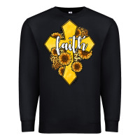 Black faith childhood cancer Premium Sweatshirt - Jasminsmagicworld