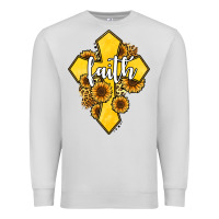 Dove Grey faith childhood cancer Premium Sweatshirt - Jasminsmagicworld