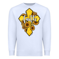 White faith childhood cancer Premium Sweatshirt - Jasminsmagicworld