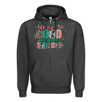 Charcoal Heather life is good you should take one Zipper Hoodie - AdoDesignShop