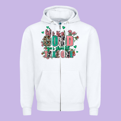 Life Is Good You Should Take One Zipper Hoodie Designed By Adodesignshop