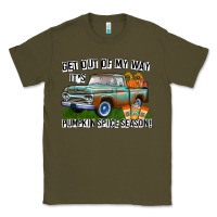 Army Green Get Out Of My Way It's Pumpkin Spice Season Classic Tee - CowhideDigitalArt