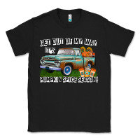 Black Get Out Of My Way It's Pumpkin Spice Season Classic Tee - CowhideDigitalArt