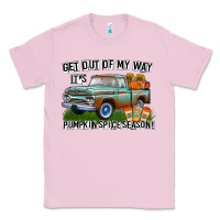 Bubblegum Pink Get Out Of My Way It's Pumpkin Spice Season Classic Tee - CowhideDigitalArt