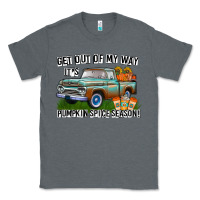 Charcoal Heather Get Out Of My Way It's Pumpkin Spice Season Classic Tee - CowhideDigitalArt