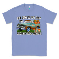 Colony Blue Get Out Of My Way It's Pumpkin Spice Season Classic Tee - CowhideDigitalArt