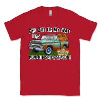 Red Get Out Of My Way It's Pumpkin Spice Season Classic Tee - CowhideDigitalArt