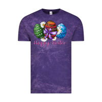 Cloud Purple easter western eggs happy easter Vintage Tee - RanaPortraitStore