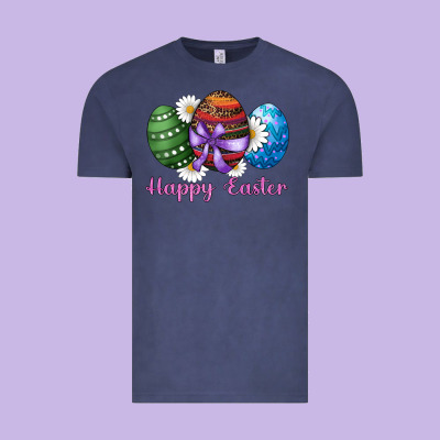Vintage Tee easter western eggs happy easter
