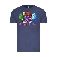 Vintage Denim easter western eggs happy easter Vintage Tee - RanaPortraitStore